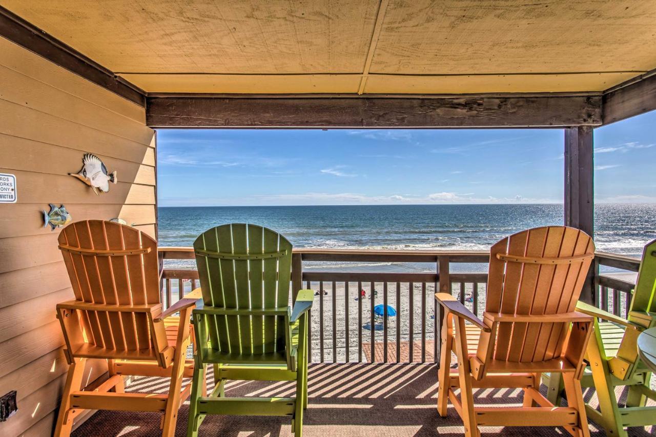 Beach Lovers Haven Oceanfront Condo With Pool! Myrtle Beach Ngoại thất bức ảnh